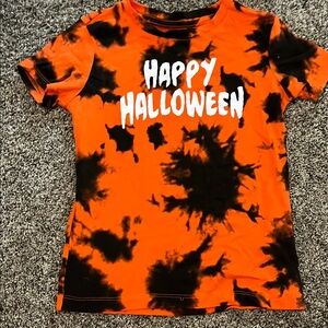 Kids Halloween Costume T-Shirt - Orange and Black